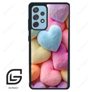 قاب گوشی سامسونگ ای 72 (Galaxy A72 ) طرح قلبی کد 2782