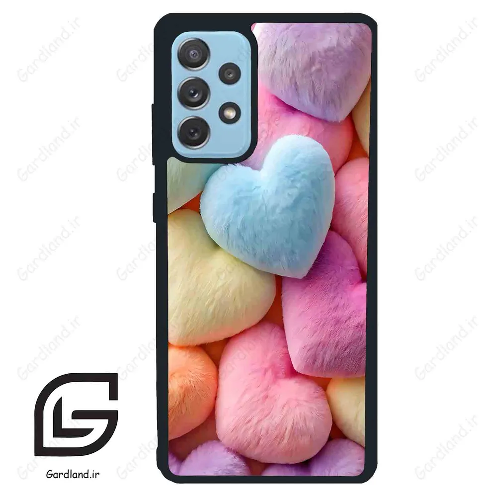قاب گوشی سامسونگ ای 72 (Galaxy A72 ) طرح قلبی کد 2782