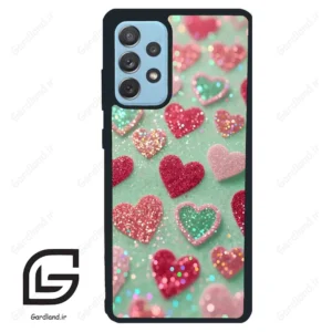 قاب گوشی سامسونگ ای 72 (Galaxy A72 ) طرح قلب کد 2812