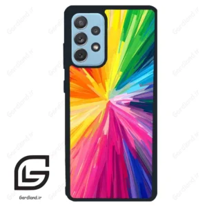 قاب گوشی سامسونگ ای 72 (Galaxy A72 ) طرح رنگارنگ کد 2877