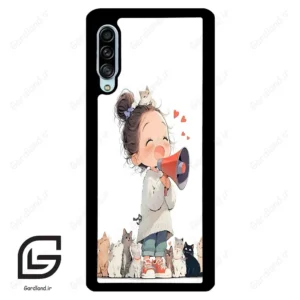 قاب گوشی سامسونگ ای 90 (Galaxy A90 ) طرح دخترانه کد 2027