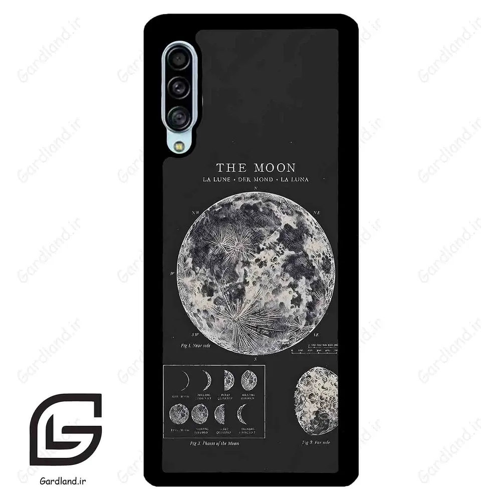 قاب گوشی سامسونگ ای 90 (Galaxy A90 ) طرح ماه کد 2175