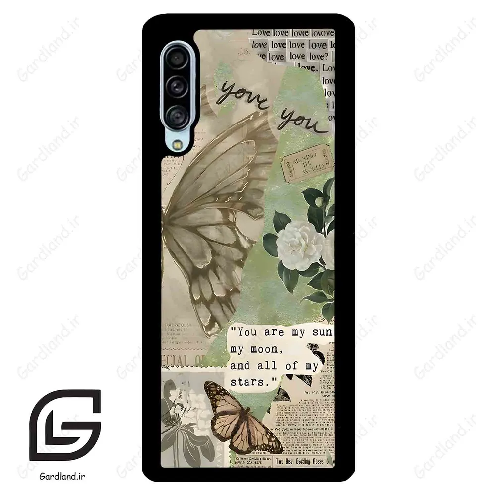 قاب گوشی سامسونگ ای 90 (Galaxy A90 ) طرح پروانه کد 2244