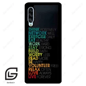 قاب گوشی سامسونگ ای 90 (Galaxy A90 ) طرح متن کد 2332
