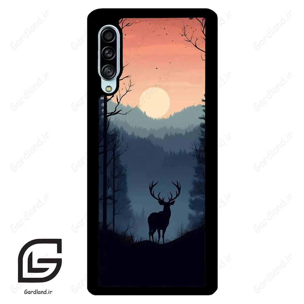 قاب گوشی سامسونگ ای 90 (Galaxy A90 ) طرح گوزن کد 2406