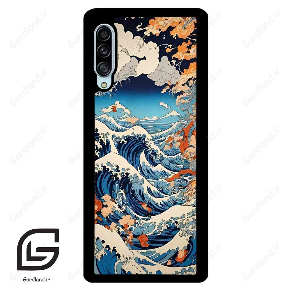 قاب گوشی سامسونگ ای 90 (Galaxy A90 ) طرح موج کد 2418