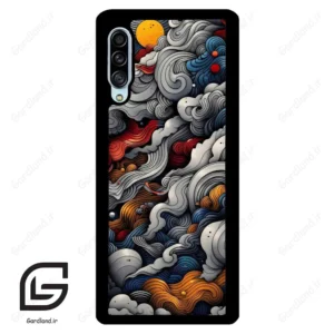 قاب گوشی سامسونگ ای 90 (Galaxy A90 ) طرح ابرنگی کد 2448