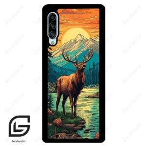 قاب گوشی سامسونگ ای 90 (Galaxy A90 ) طرح گوزن کد 2471