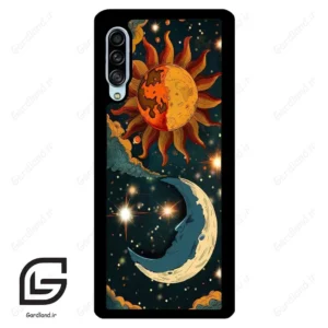 قاب گوشی سامسونگ ای 90 (Galaxy A90 ) طرح ماه کد 2474