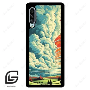 قاب گوشی سامسونگ ای 90 (Galaxy A90 ) طرح ابرنگی کد 2491