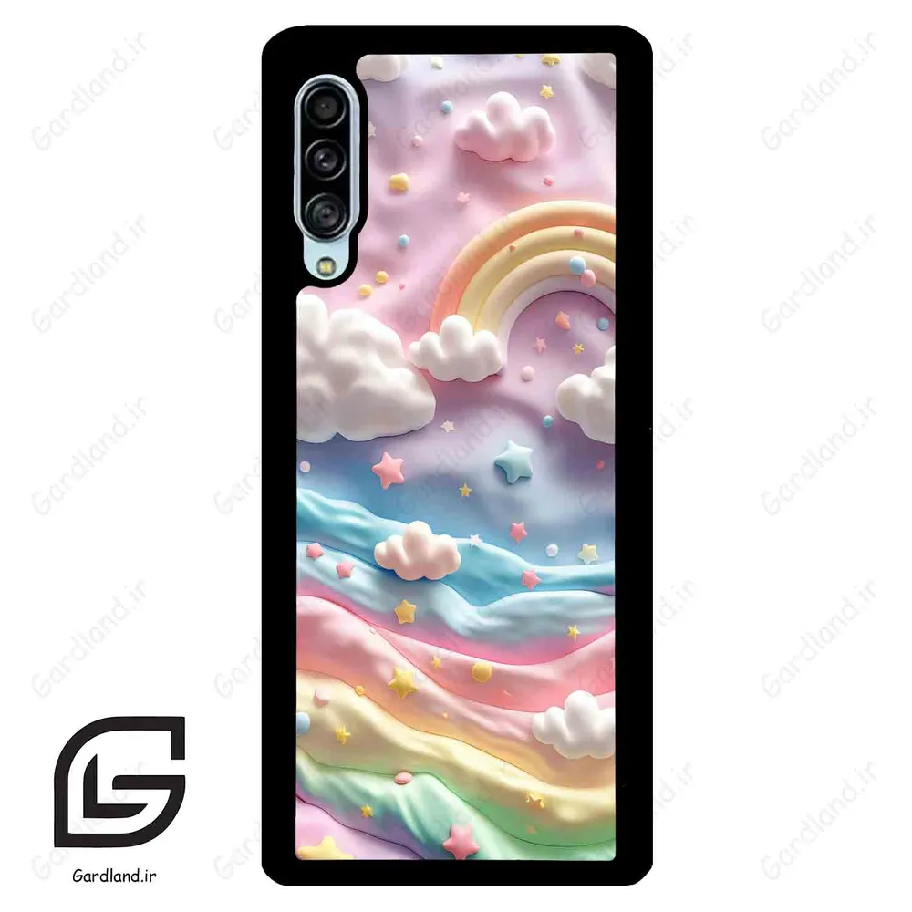 قاب گوشی سامسونگ ای 90 (Galaxy A90 ) طرح رنگارنگ کد 2656