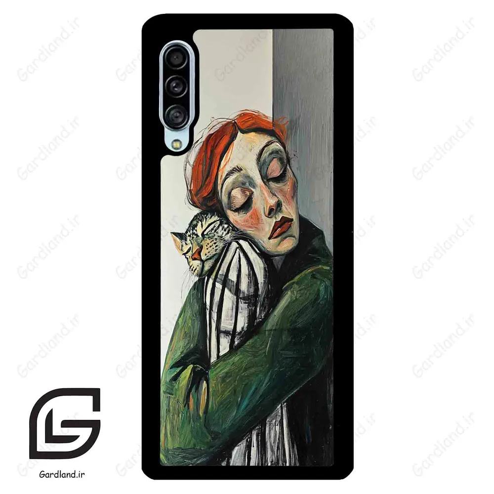 قاب گوشی سامسونگ ای 90 (Galaxy A90 ) طرح گربه کد 2709