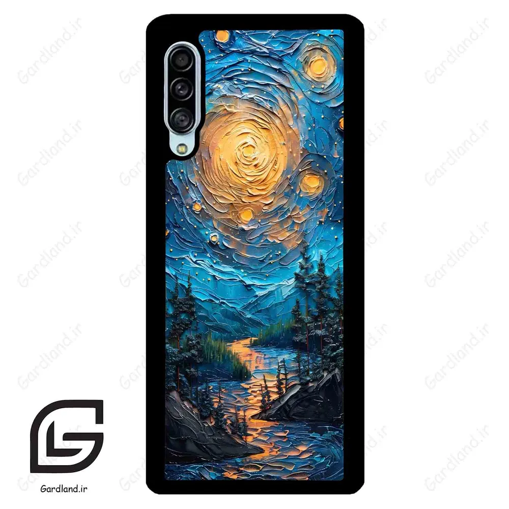 قاب گوشی سامسونگ ای 90 (Galaxy A90 ) طرح ابرنگ کد 2792