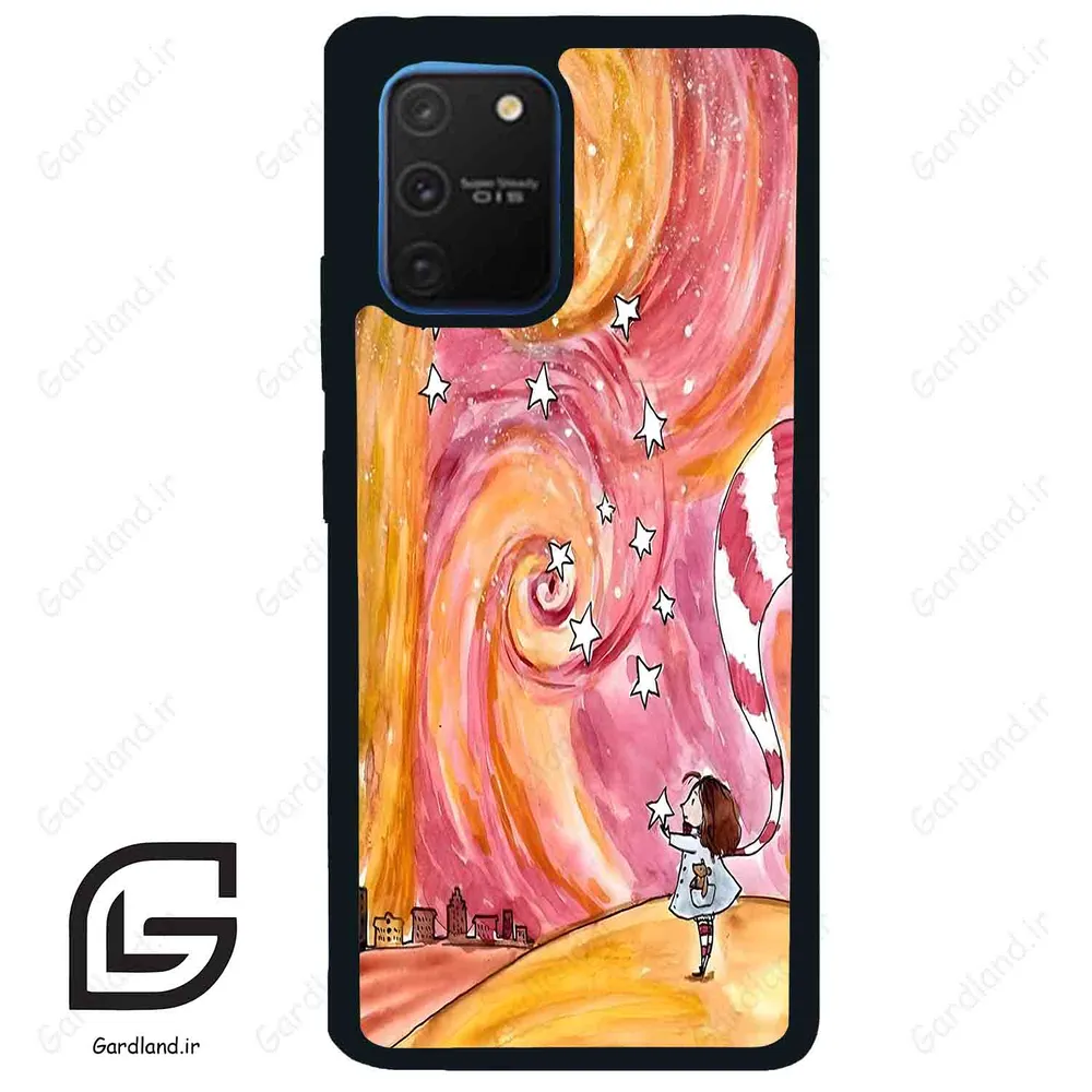 قاب گوشی سامسونگ ای 91 (Galaxy A91 ) طرح دخترانه کد 2006