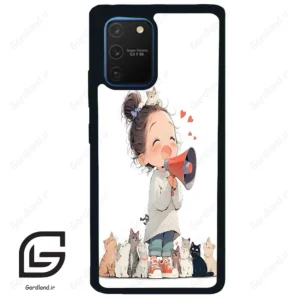 قاب گوشی سامسونگ ای 91 (Galaxy A91 ) طرح دخترانه کد 2027