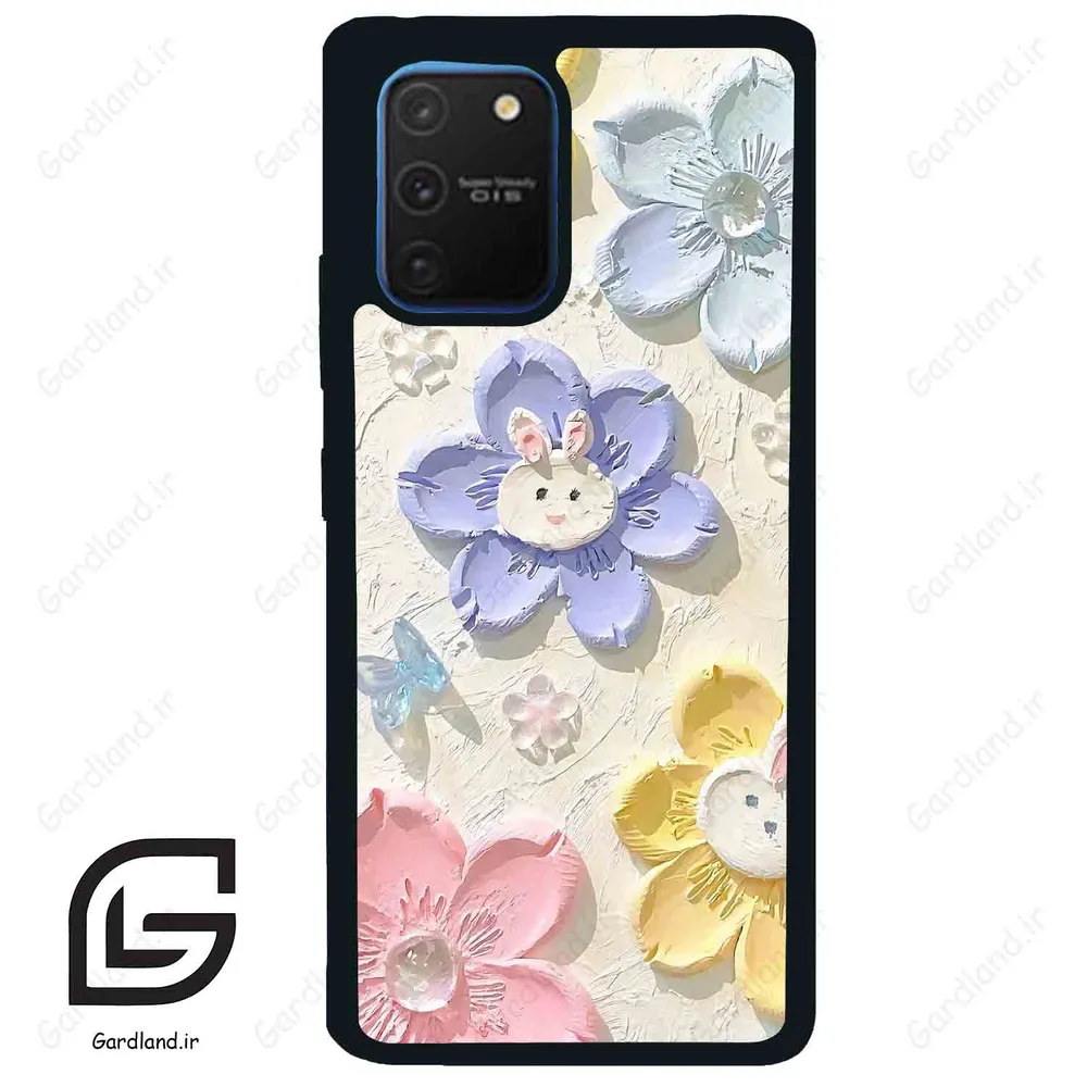 قاب گوشی سامسونگ ای 91 (Galaxy A91 ) طرح گل کد 2046