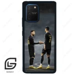 قاب گوشی سامسونگ ای 91 (Galaxy A91 ) طرح مسی کد 2069