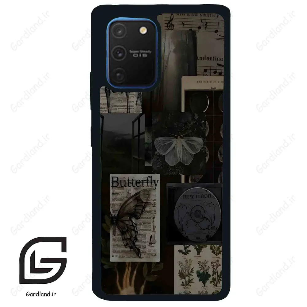 قاب گوشی سامسونگ ای 91 (Galaxy A91 ) طرح پروانه کد 2096