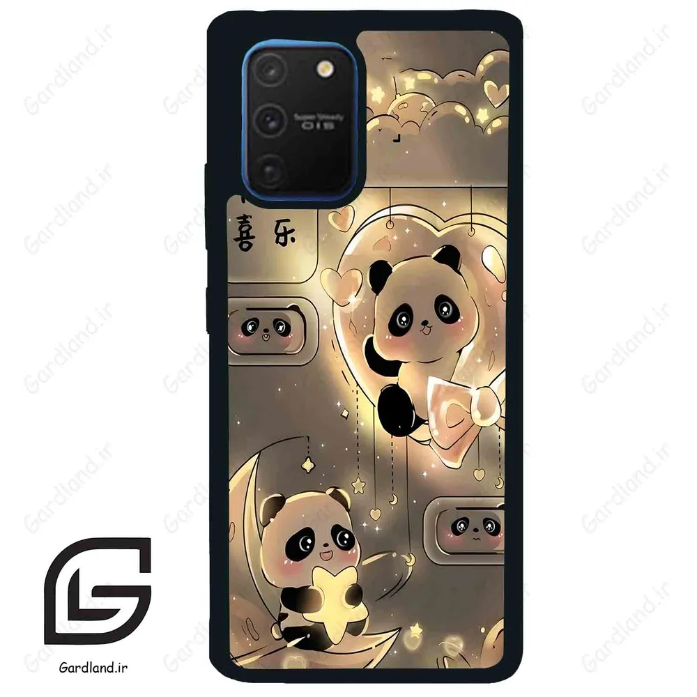 قاب گوشی سامسونگ ای 91 (Galaxy A91 ) طرح پاندا کد 2100