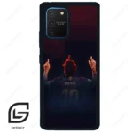 قاب گوشی سامسونگ ای 91 (Galaxy A91 ) طرح مسی کد 2152