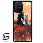 قاب گوشی سامسونگ ای 91 (Galaxy A91 ) طرح اسب کد 2166