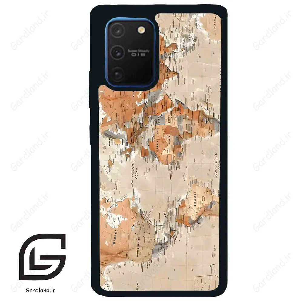 قاب گوشی سامسونگ ای 91 (Galaxy A91 ) طرح نقشه کد 2187