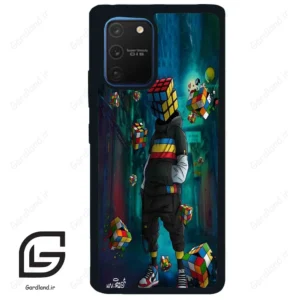 قاب گوشی سامسونگ ای 91 (Galaxy A91 ) طرح مکعب کد 2229