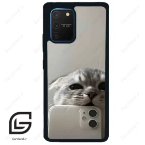 قاب گوشی سامسونگ ای 91 (Galaxy A91 ) طرح گربه کد 2246