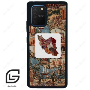 قاب گوشی سامسونگ ای 91 (Galaxy A91 ) طرح نقشه ایران کد 2287
