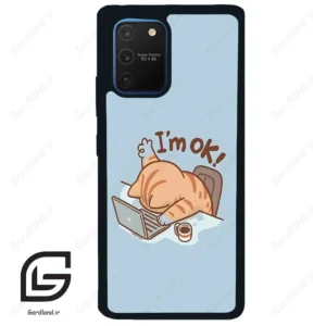 قاب گوشی سامسونگ ای 91 (Galaxy A91 ) طرح گربه کد 2297