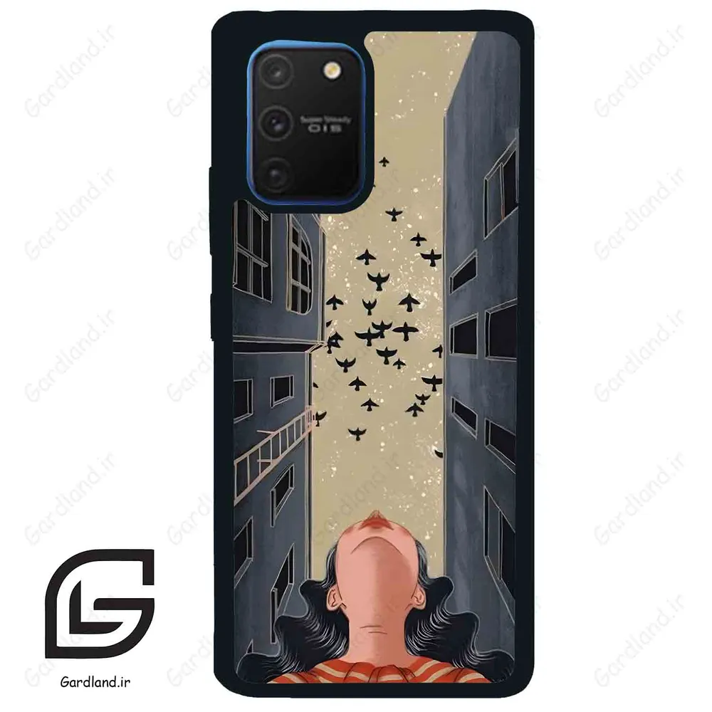 قاب گوشی سامسونگ ای 91 (Galaxy A91 ) طرح دختر کد 2311