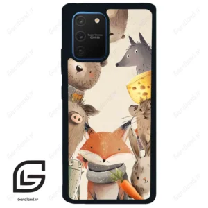 قاب گوشی سامسونگ ای 91 (Galaxy A91 ) طرح حیوانات کد 2338