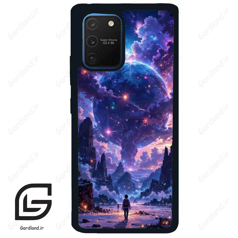 قاب گوشی سامسونگ ای 91 (Galaxy A91 ) طرح ماه کد 2343
