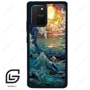 قاب گوشی سامسونگ ای 91 (Galaxy A91 ) طرح موج کد 2413