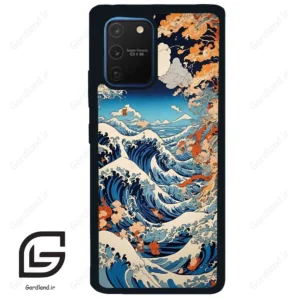 قاب گوشی سامسونگ ای 91 (Galaxy A91 ) طرح موج کد 2418