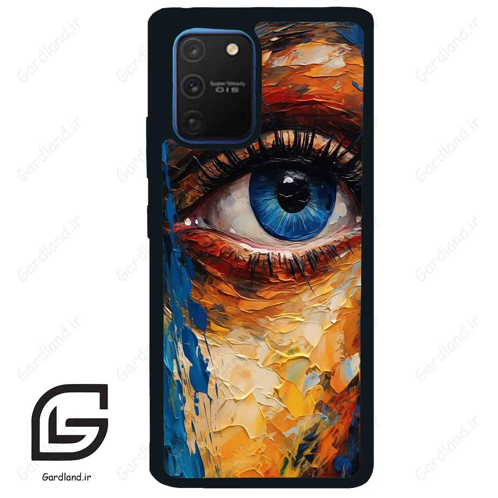 قاب گوشی سامسونگ ای 91 (Galaxy A91 ) طرح چشم کد 2435