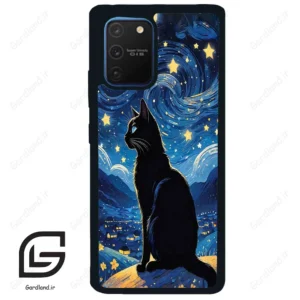 قاب گوشی سامسونگ ای 91 (Galaxy A91 ) طرح گربه کد 2438