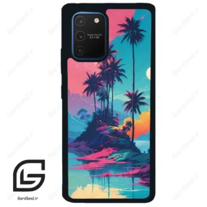 قاب گوشی سامسونگ ای 91 (Galaxy A91 ) طرح جزیره کد 2461