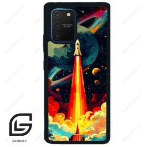 قاب گوشی سامسونگ ای 91 (Galaxy A91 ) طرح موشک کد 2463