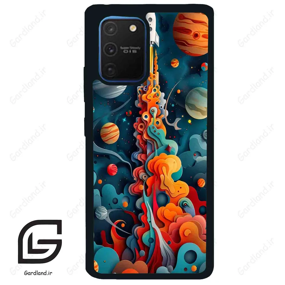 قاب گوشی سامسونگ ای 91 (Galaxy A91 ) طرح موشک کد 2470