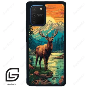 قاب گوشی سامسونگ ای 91 (Galaxy A91 ) طرح گوزن کد 2471