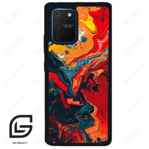 قاب گوشی سامسونگ ای 91 (Galaxy A91 ) طرح ابرنگی کد 2490