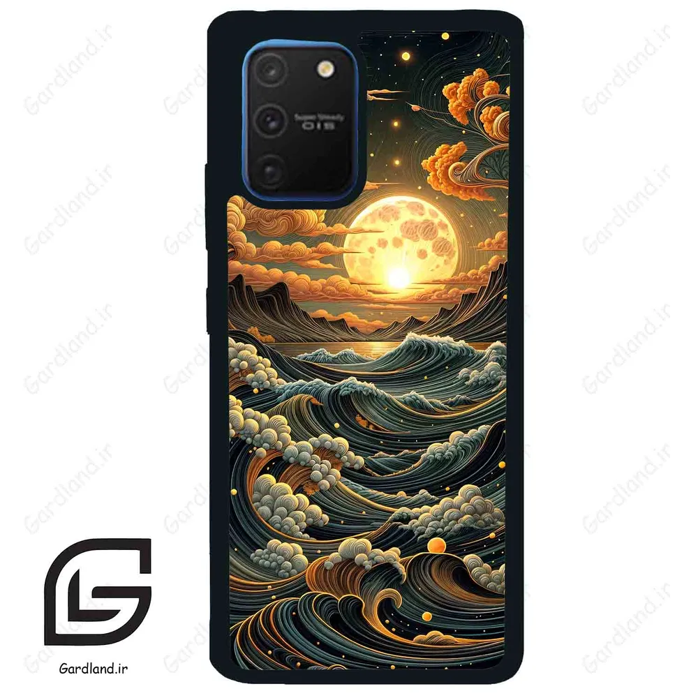 قاب گوشی سامسونگ ای 91 (Galaxy A91 ) طرح غروب کد 2505