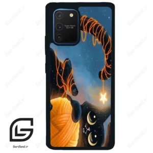 قاب گوشی سامسونگ ای 91 (Galaxy A91 ) طرح گربه کد 2654
