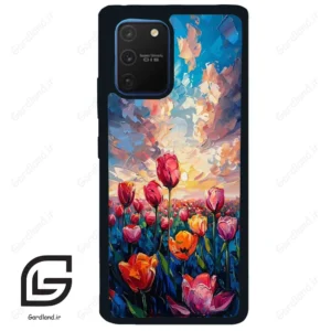 قاب گوشی سامسونگ ای 91 (Galaxy A91 ) طرح گل کد 2687