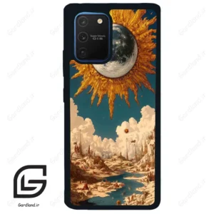 قاب گوشی سامسونگ ای 91 (Galaxy A91 ) طرح خورشید کد 2694