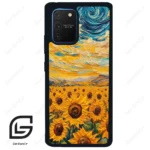 قاب گوشی سامسونگ ای 91 (Galaxy A91 ) طرح گل کد 2739