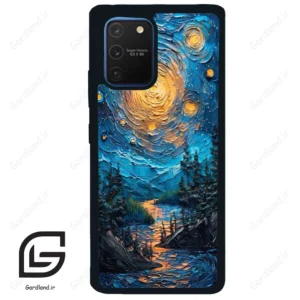 قاب گوشی سامسونگ ای 91 (Galaxy A91 ) طرح ابرنگ کد 2792