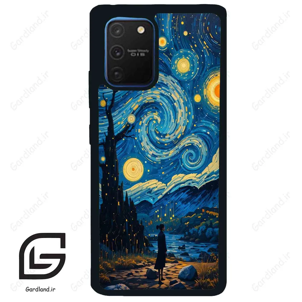 قاب گوشی سامسونگ ای 91 (Galaxy A91 ) طرح شب کد 2801