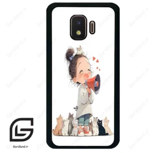 قاب گوشی سامسونگ جی 2 کور (Galaxy J2 Core ) طرح دخترانه کد 2027